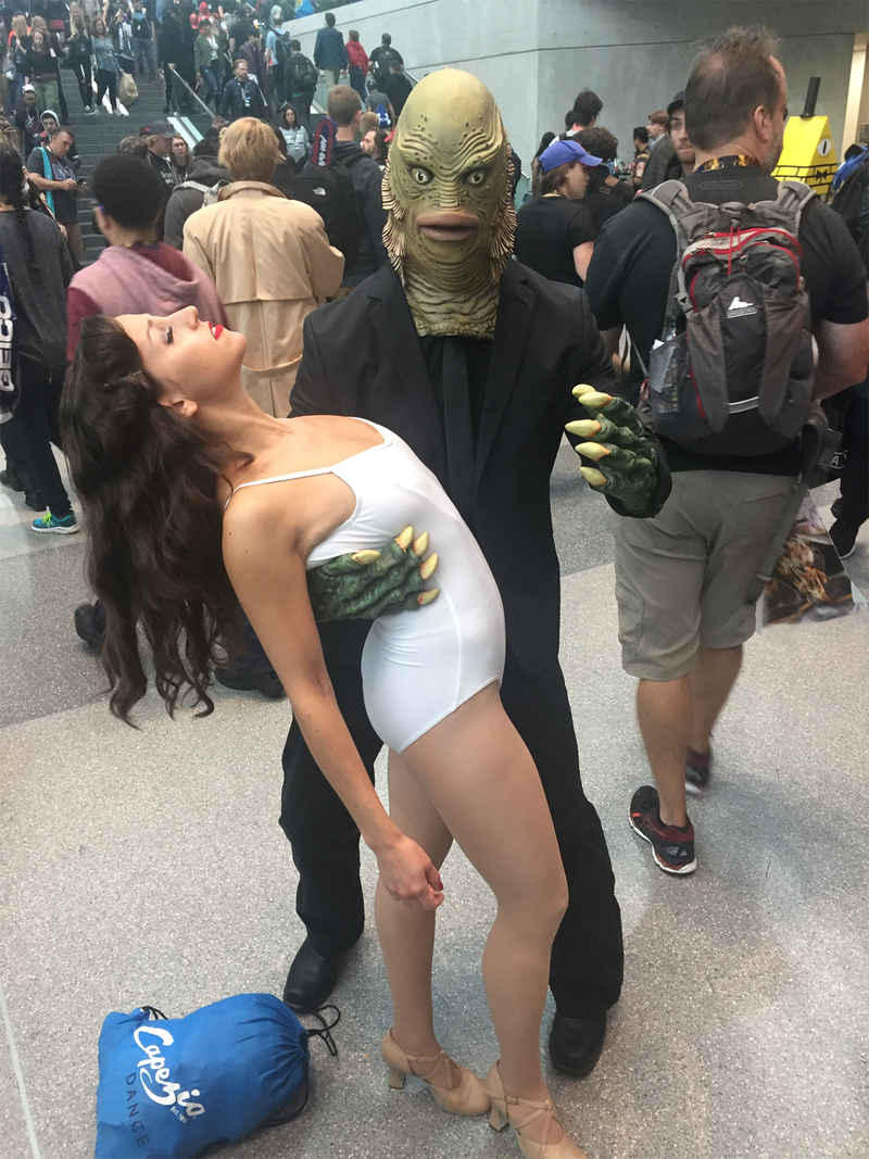 The creature from the Black Lagoon claims another victim.